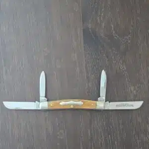 Winchester W15-4930 GSM Congress in Antique Green Bone and Original Box 1996 knife for sale