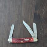 Case USA 6318 SS Stockman in Old Red Bone No. 00786 knife for sale