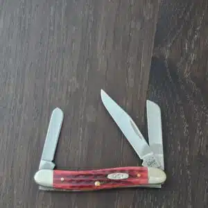 Case USA 6318 SS Stockman in Old Red Bone No. 00786 knife for sale