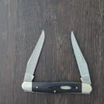 Case USA SS Black Micarta Muskrat No. 06244