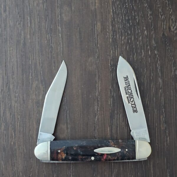 Winchester W15-2991 Equal End Moose with Beautiful Celluloid Handles and Original Box 1988 – gallery image 1