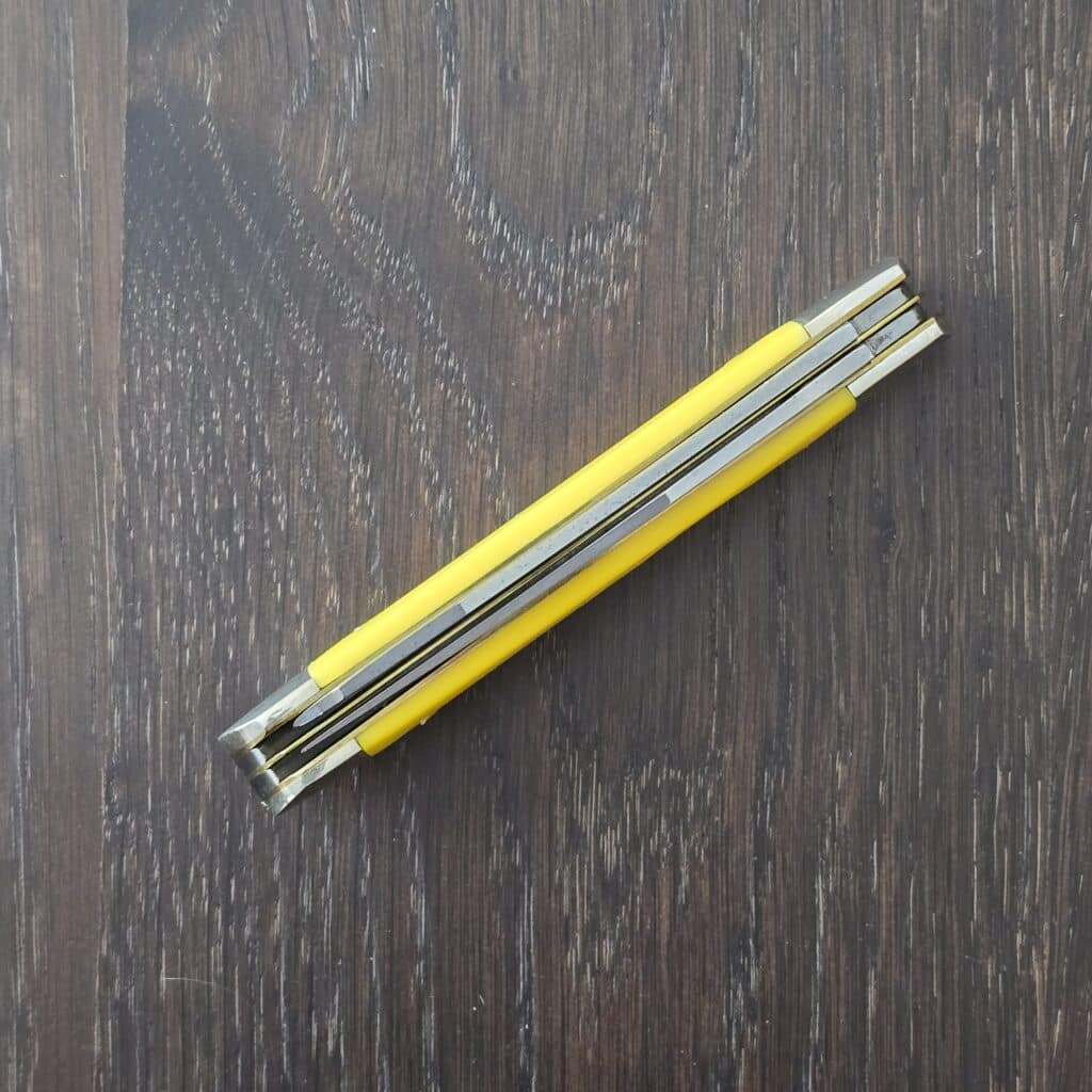Moore Maker Matador, TX Yellow Delrin Trapper 3202 U 2011 – gallery image 3