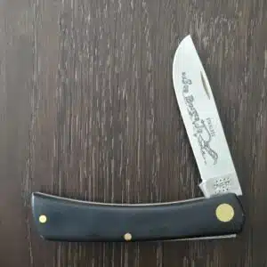 Case XX USA Black Synthetic Smooth Sod Buster Jr. 2137 SS No. 00095 knife for sale