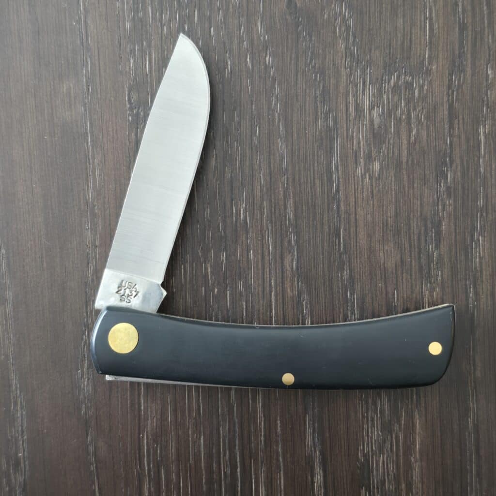 Case XX USA Black Synthetic Smooth Sod Buster Jr. 2137 SS No. 00095 – gallery image 2