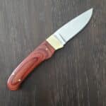 Vintage Utica Cutlery Adiirondack Series Fixed Blade Knife (please note age patina) knife for sale