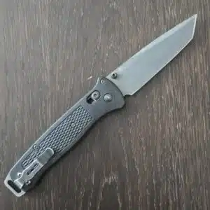 Benchmade G37GY in CPM 3V and Black G-10 (used) knife for sale