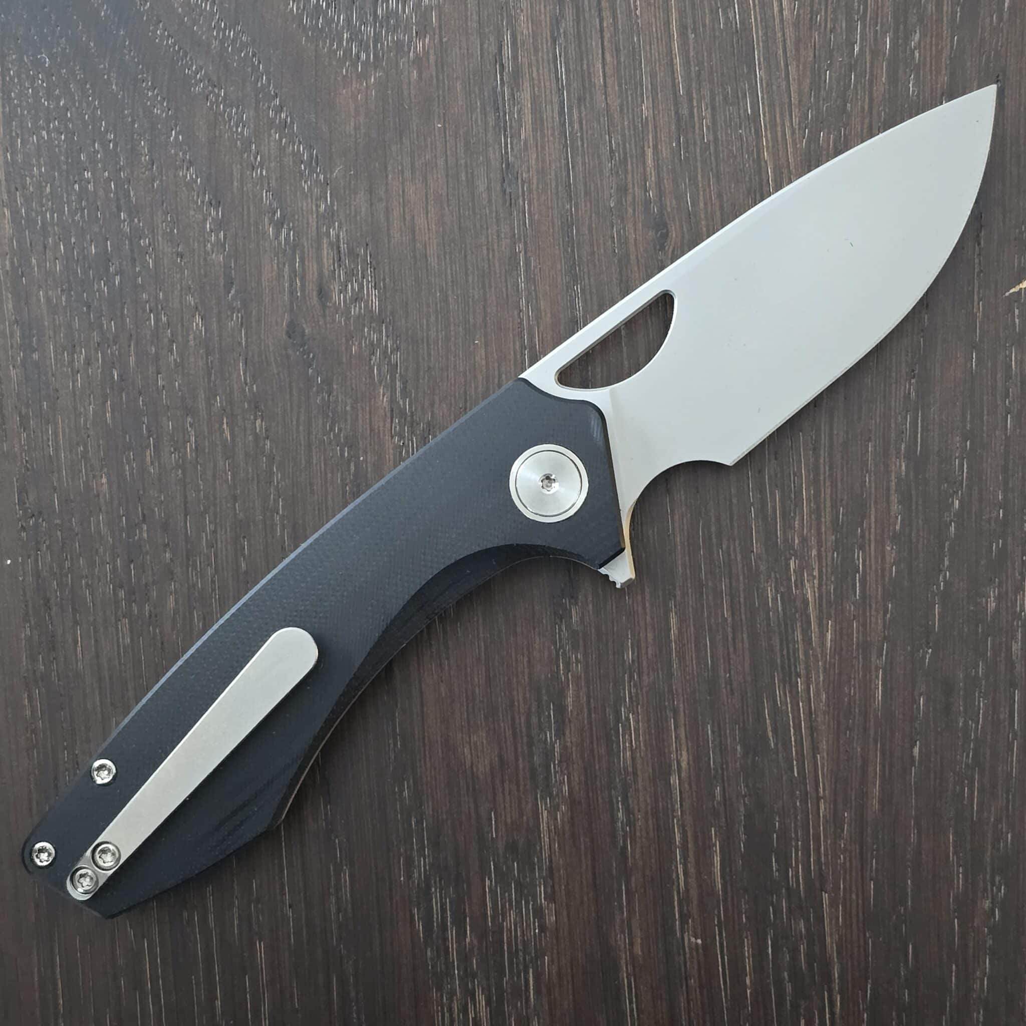 WMK Exclusive Gecko Customz Knifeworks Sikorae Lite Folding Knife