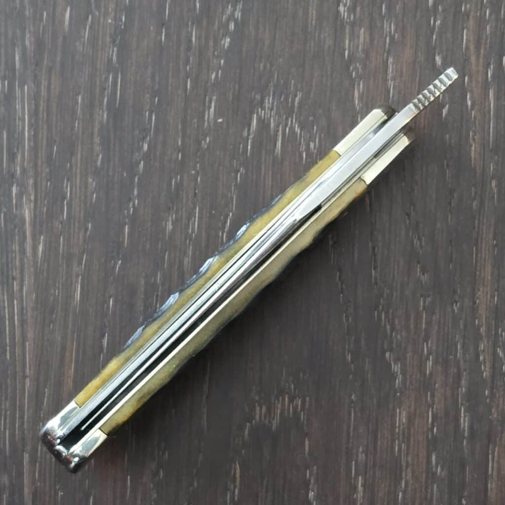 Case XX USA 61953 L SS Olive Green Cone Crandall Jig Russ lock – gallery image 4