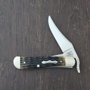 Case XX USA 61953 L SS Olive Green Cone Crandall Jig Russ lock knife for sale