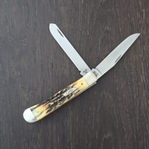 Case XX USA Stag Trapper 5254 SS knife for sale