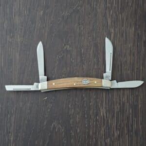 Case XX USA Numbered Bourbon Barrel White Oak Wood Small Congress Sn 093, No. 92796 knife for sale