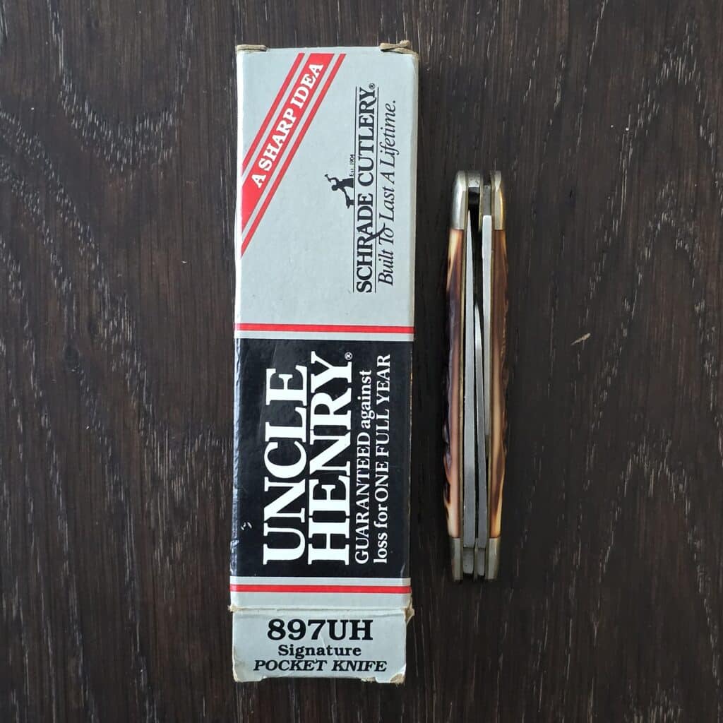 Schrade Uncle Henry 897 UH Signature Pocket Knife – gallery image 2