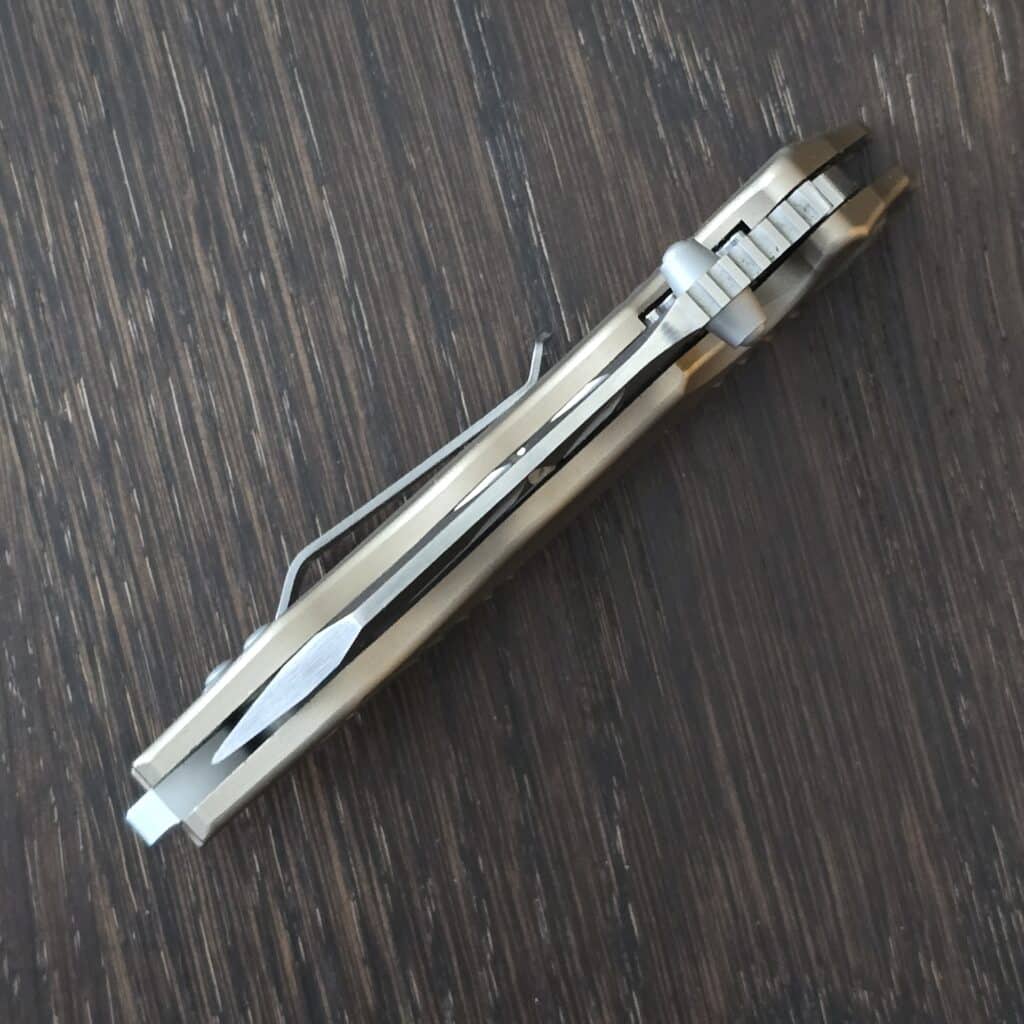 CobraTec Tactical Flipper in Coyte Aluminum and D2 – gallery image 3