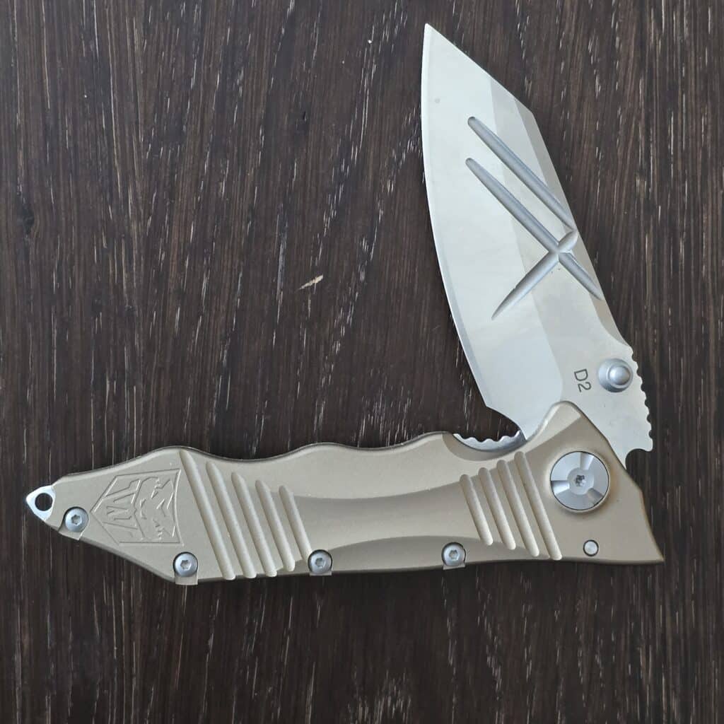 CobraTec Tactical Flipper in Coyte Aluminum and D2 – gallery image 2