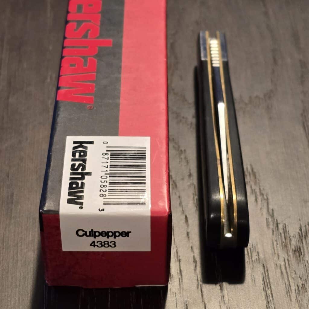 Kershaw Culpepper 4383 in Black G10 and 7Cr17MoV – gallery image 5