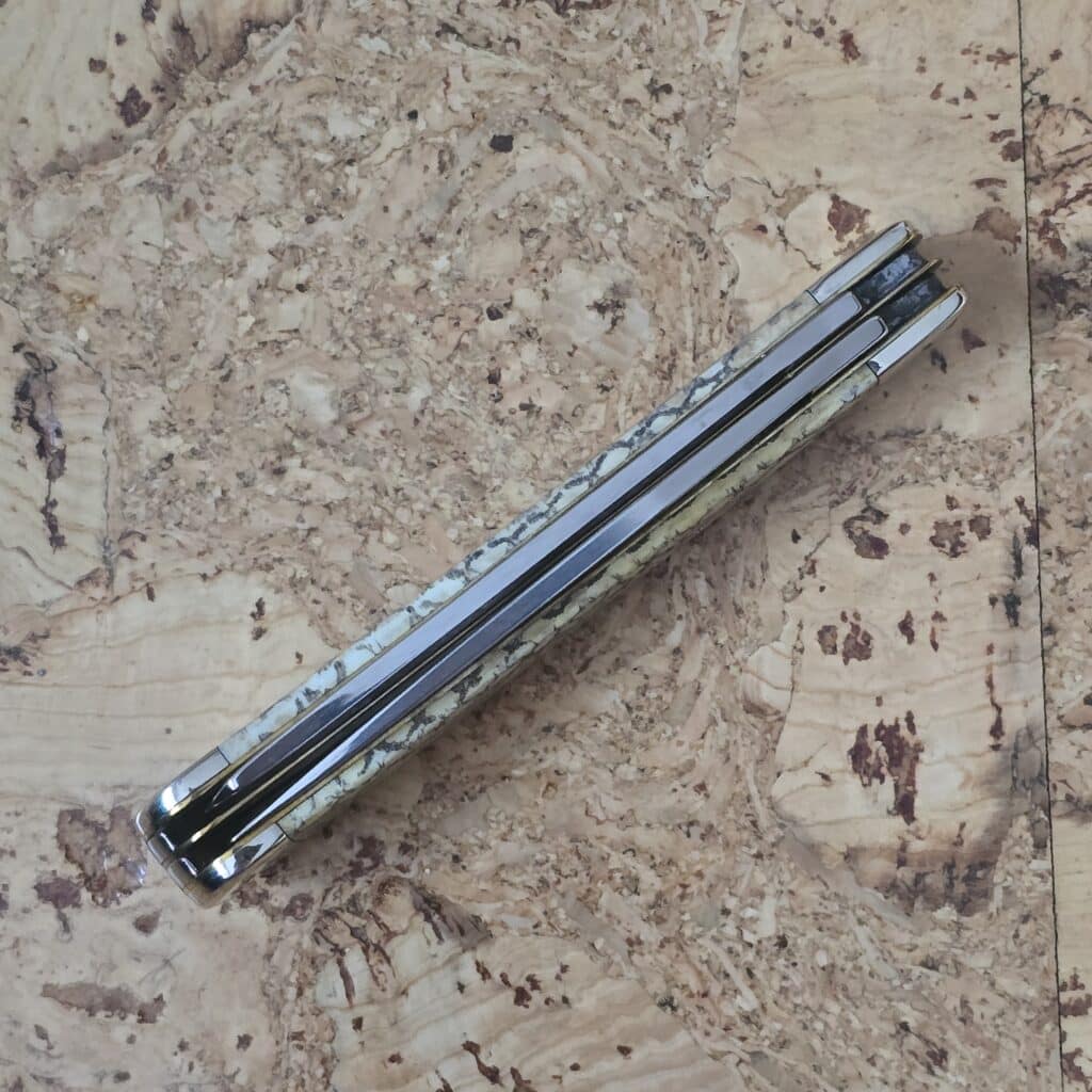 Case USA SS XXXXX Rattlesnake #6254 Trapper,no box knife for sale