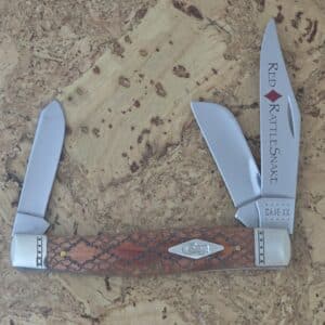 Case USA SS 10 Dot Rattlesnake #6375 Stockman Ribbed Bolsters, no box knife for sale