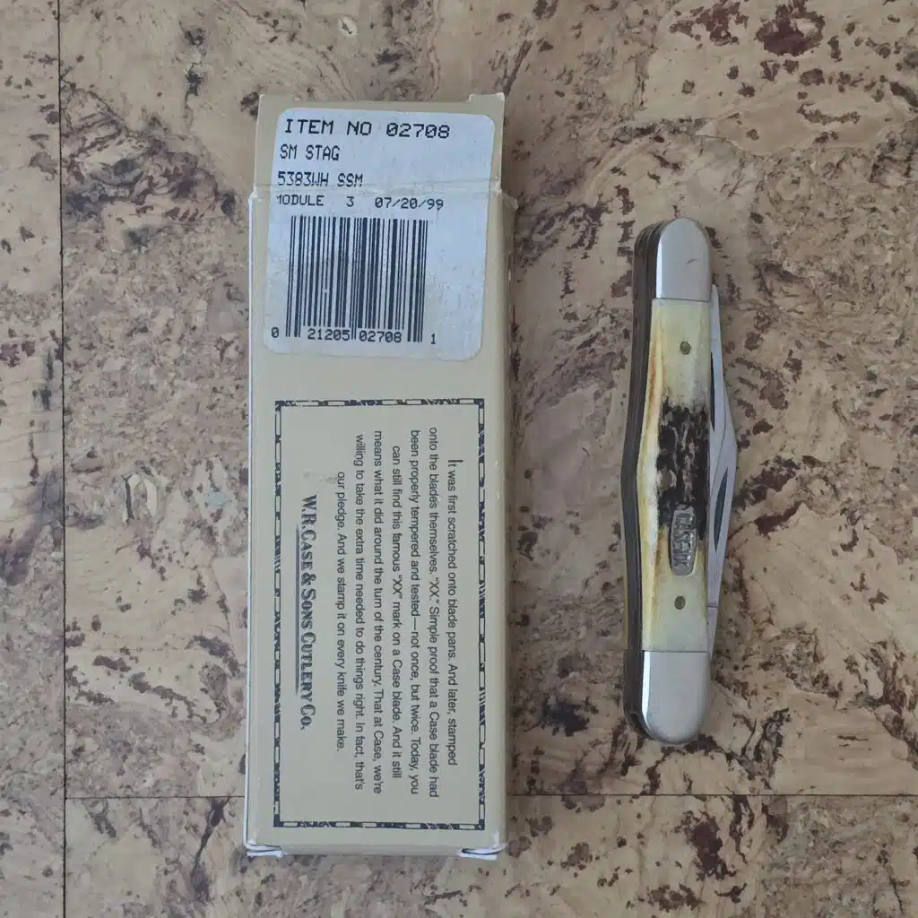 Case USA SS Humpback Whittler #5383 Genuine Stag knife for sale