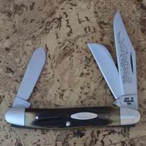 Case USA SS Stockman #5347 Sambar Stag, no box knife for sale