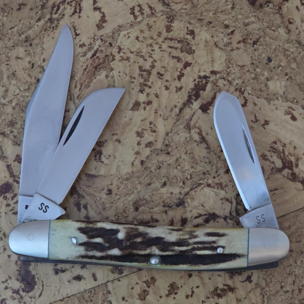 Case USA SS Stockman #5347 Sambar Stag, no box knife for sale