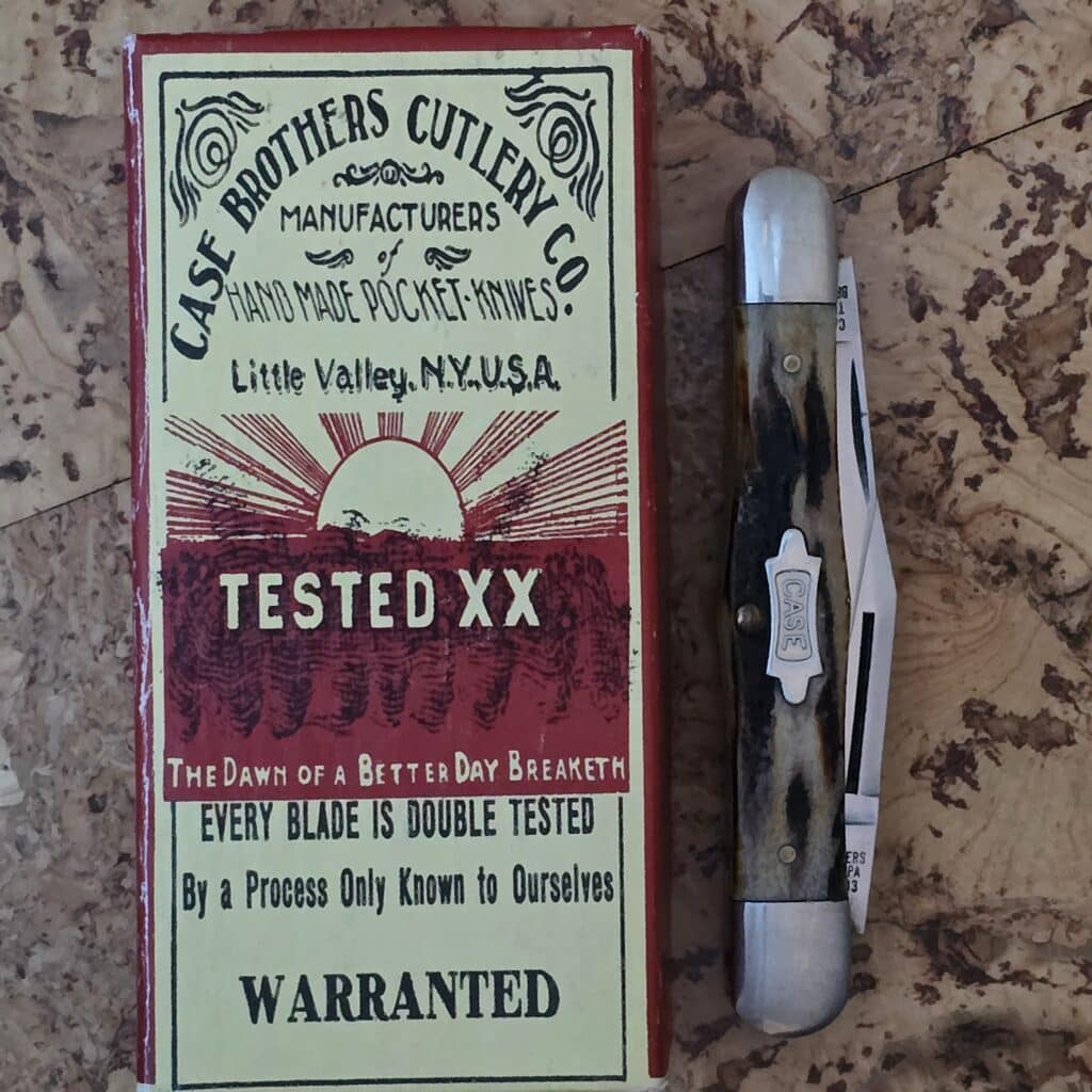 Case USA Classic #53083 Genuine Sambar Stag Whittler 1 of 500 NIB knife for sale