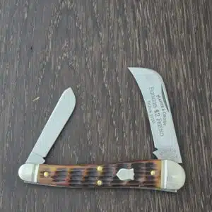 Maher & Grosh #303 Antique Jigged Bone Farmers Friend Great Eastern Cutlery knife for sale