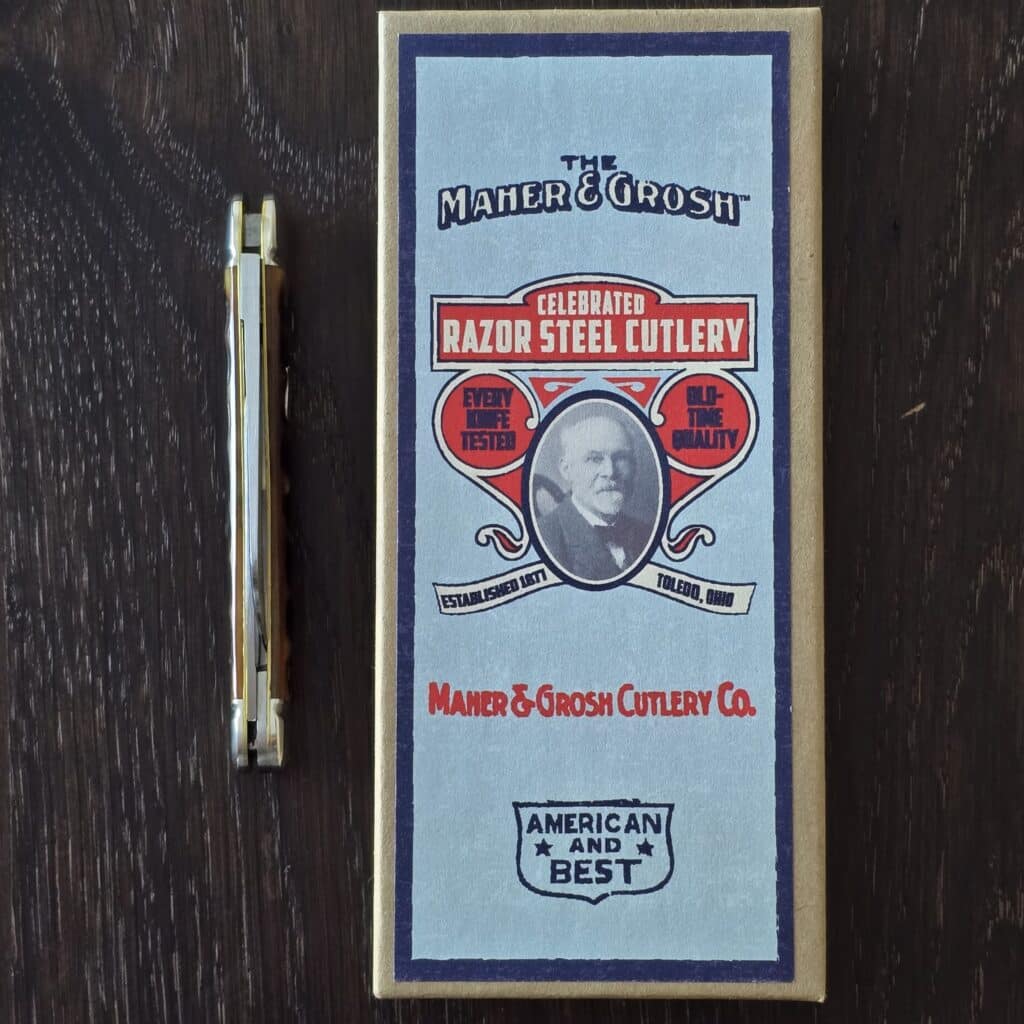 Maher & Grosh #303 Antique Jigged Bone Farmers Friend Great Eastern Cutlery – gallery image 4