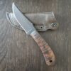 Winkler Knives SD1 Tribal Maple Fixed Blade with Leather Sheath 23/39 knife for sale