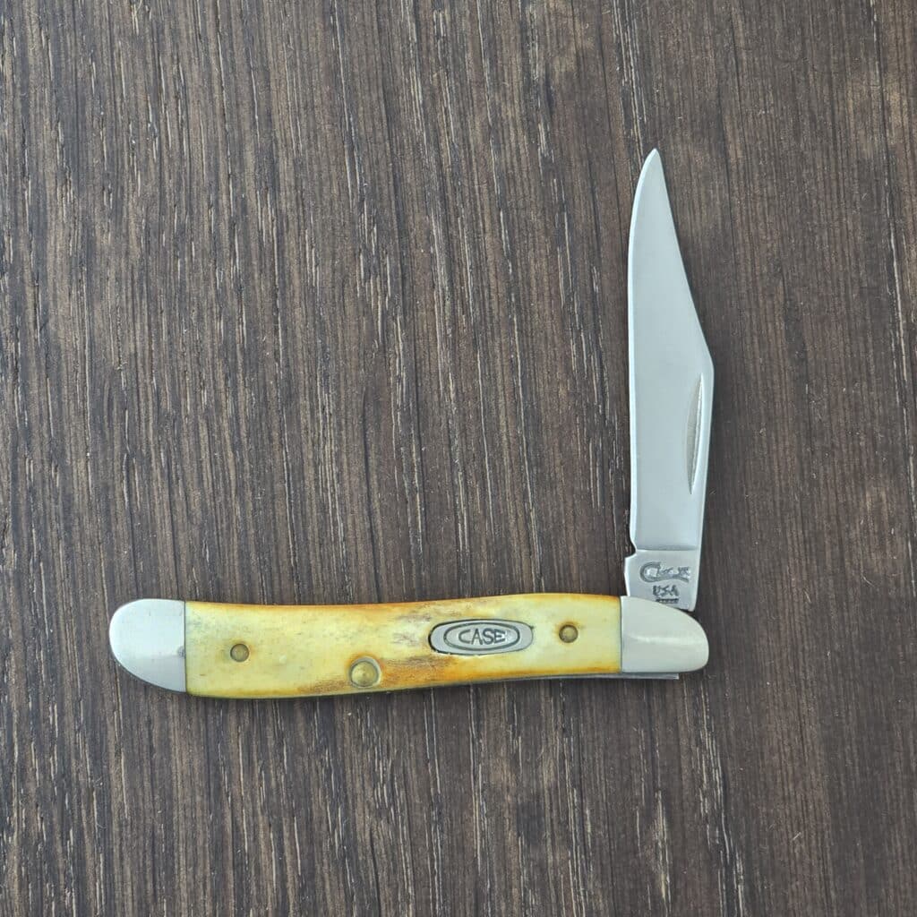 Case XX USA Stag Peanut 5120 knife for sale