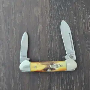 Case XX Select USA Stag Baby Butter Bean 52132 SS knife for sale