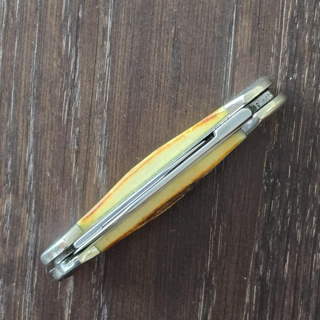 Case XX Select USA Stag Baby Butter Bean 52132 SS knife for sale