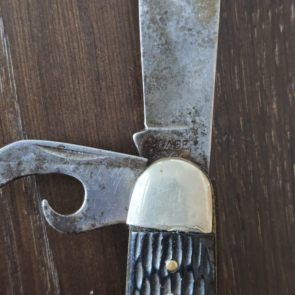 Case USA Vintage Scout/ Camper Knife #640045 B with Delrin Scales (clean and working, no wobble, good snap)1948-1952 – gallery image 2