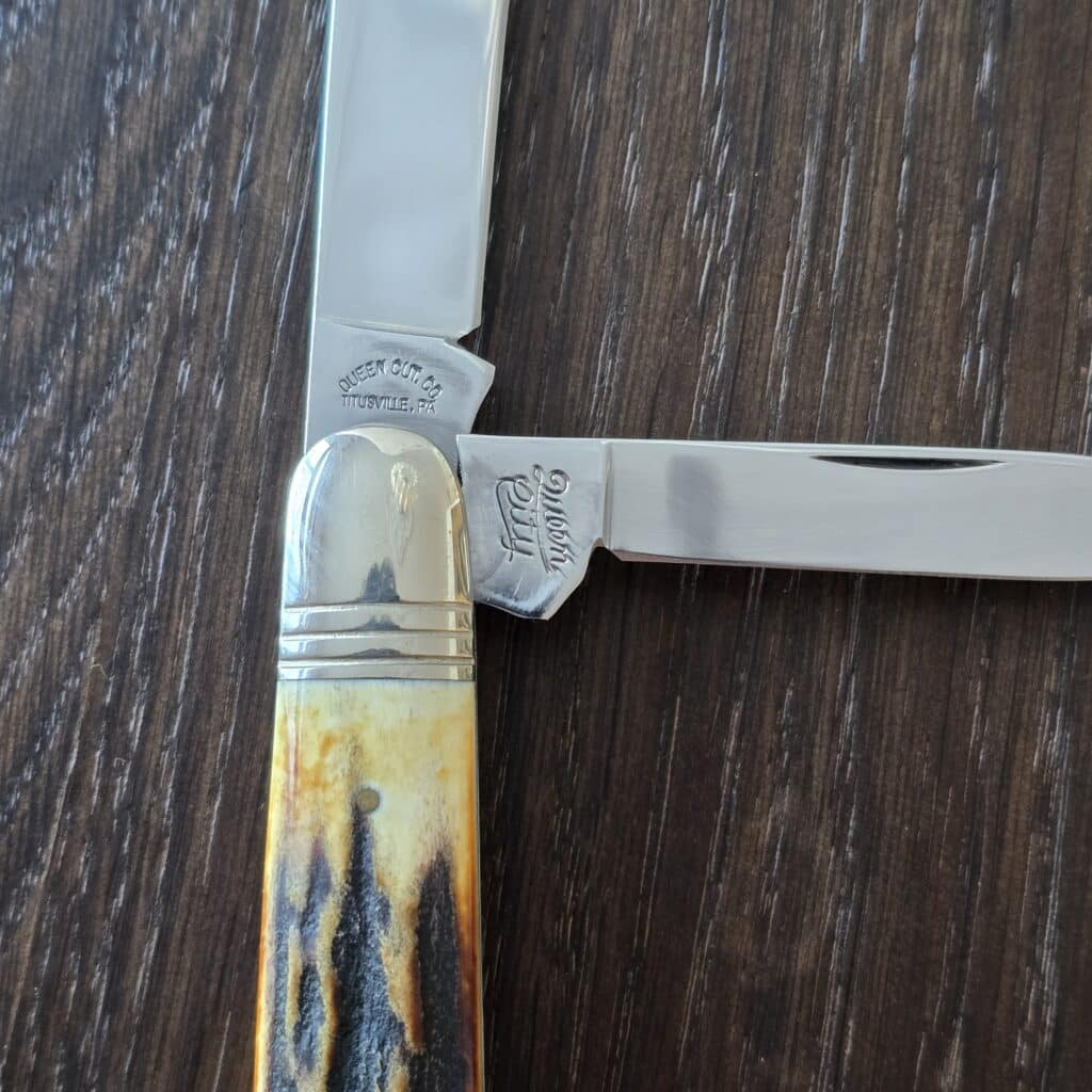 Queen City #29 English Jack Limited Edition Ser # 010/100 in Genuine India Sambar Stag 2008 – gallery image 3