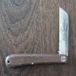 Great Eastern Cutlery #473116 OD Green Micarta Hayn' Helper (heavily used) knife for sale