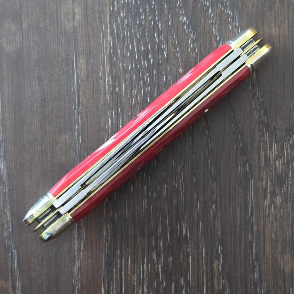 Great Eastern Cutlery #913424 Blood Red Jigged Bone SFO for Frank's Classic Knives knife for sale
