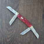 Great Eastern Cutlery #913424 Blood Red Jigged Bone SFO for Frank's Classic Knives knife for sale