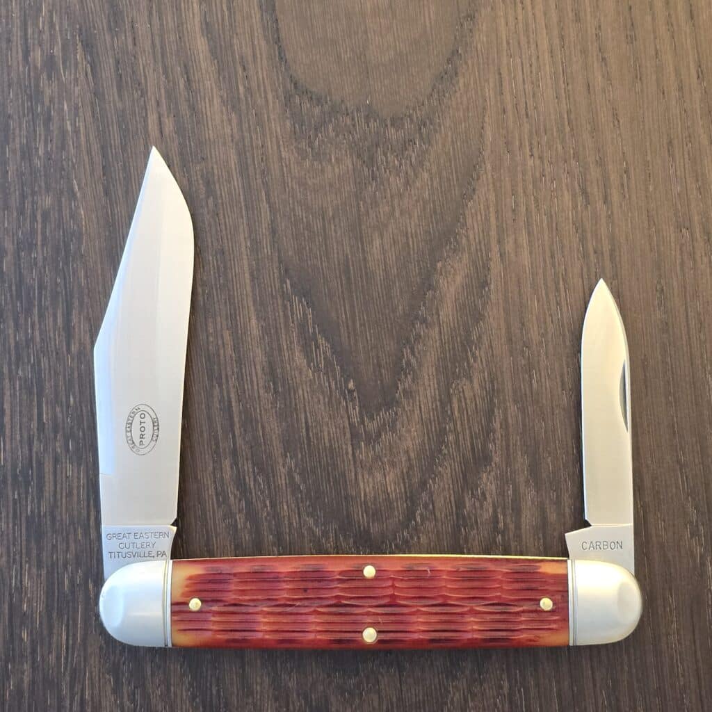 Great Eastern Cutlery #981226 Indian Paintbrush Jigged Bone PROTOTYPE – gallery image 3