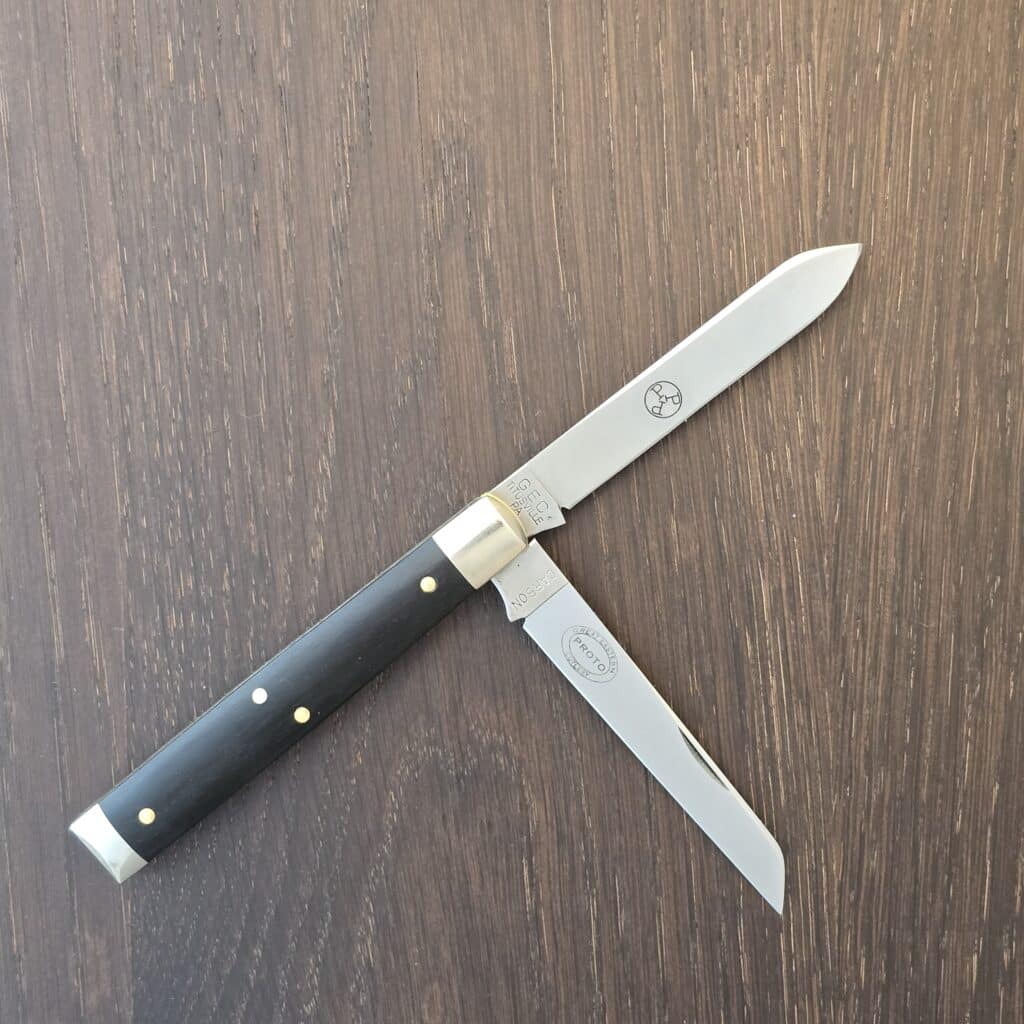 Great Eastern Cutlery #412226 Gabon Ebony " The New Town Physician" PROTOTYPE – gallery image 4