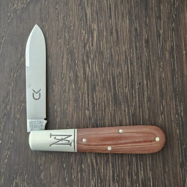 Great Eastern Cutlery #772119 Natural Linen Micarta SFO for Collector Knives – gallery image 1