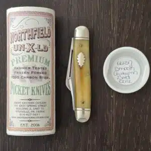 Great Eastern Cutlery #661317 Smooth Autumn Gold Bone knife for sale