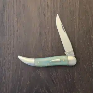 Great Eastern Cutlery #128119 Aqua Camel Bone knife for sale
