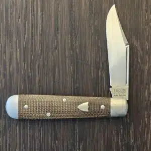 Great Eastern Cutlery #141118 OD Green Canvas Micarta SFO Tools For Gents Sn. 84 knife for sale