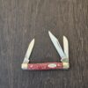 Case XX USA No 67004 Sparxx Ruby Stardust Kirinite Smooth Small Stockman 10333 SS knife for sale