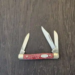 Case XX USA No 67004 Sparxx Ruby Stardust Kirinite Smooth Small Stockman 10333 SS knife for sale