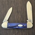 Case XX USA No 23447 Blue Pearl Kirinite Smooth Canoe