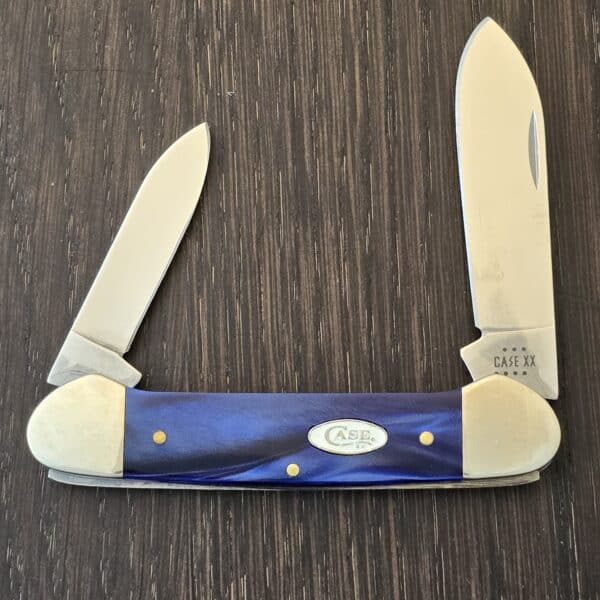 Case XX USA No 23447 Blue Pearl Kirinite Smooth Canoe – gallery image 1