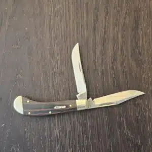 Case XX USA No 27856 Bose Black Red Micarta Smooth Saddlehorn TB 102110 SS knife for sale