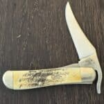 Case XX USA No 65303 Bone Stag Russlock 6.51953L SS knife for sale