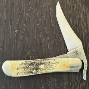 Case XX USA No 65303 Bone Stag Russlock 6.51953L SS knife for sale