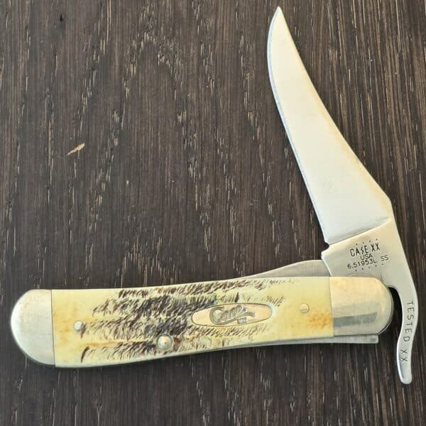 Case XX USA No 65303 Bone Stag Russlock 6.51953L SS – gallery image 1